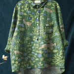 ジョージア | 軽量フローラルティーシャツ