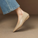 典子™ | ナロースクエアトゥ スリッポン