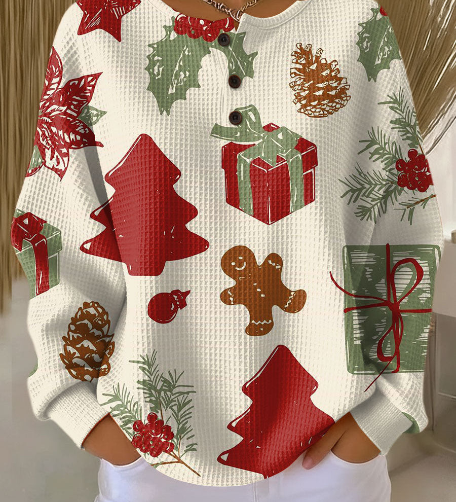 ザ・ア | クリスマスセーター（モミの木とプレゼント付き）