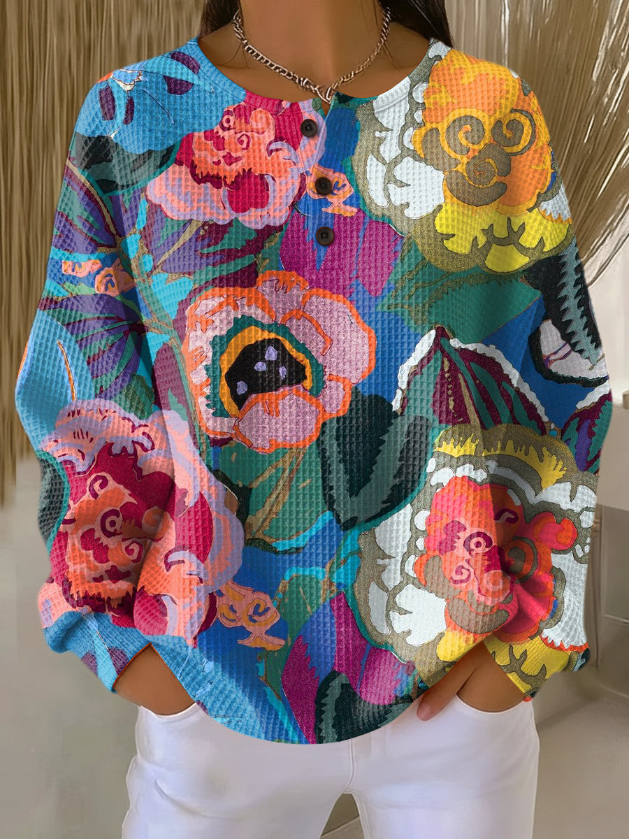 ジョハンナ | 大きな花のプルオーバー